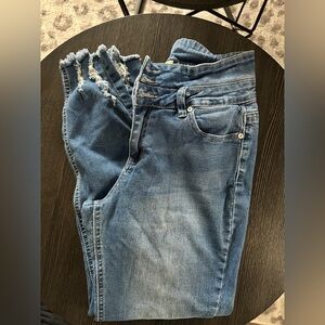 Suzanne Betro Classic Blue Denim Pants